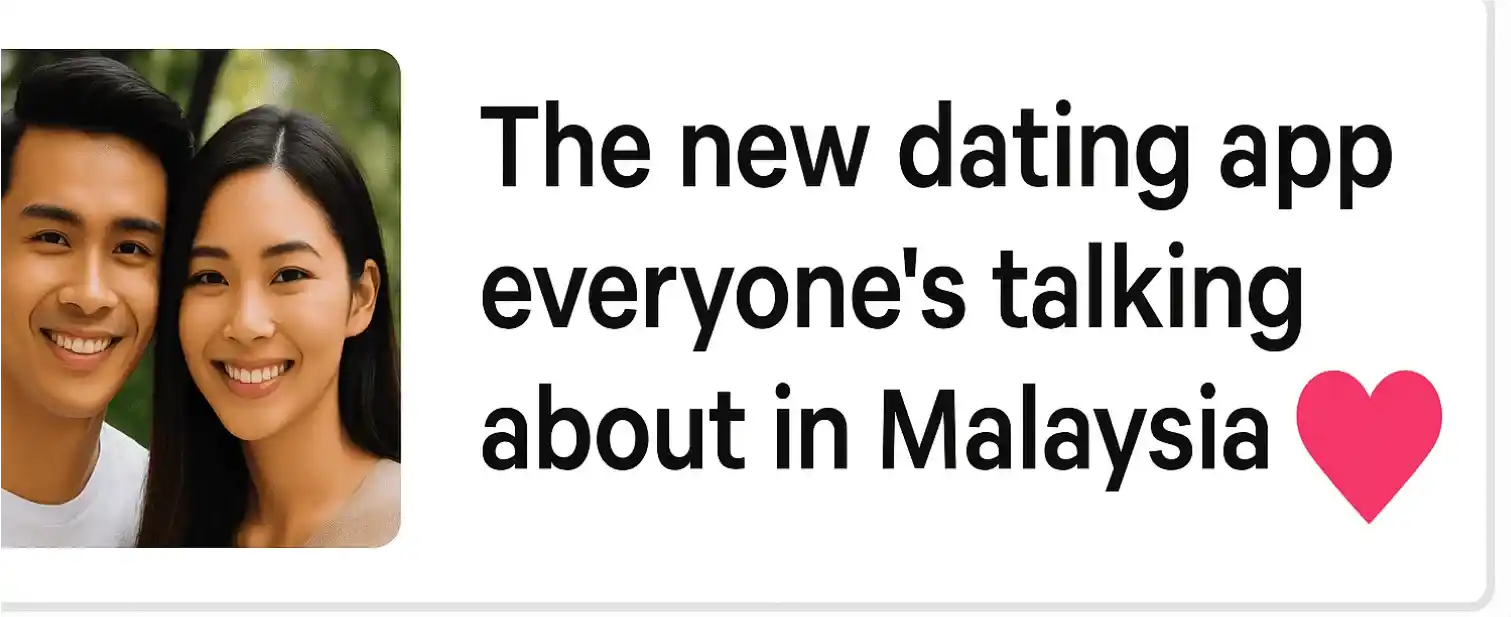 Iklan aplikasi dating popular di Malaysia
